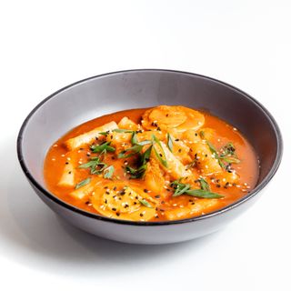 Токпокки с сыром