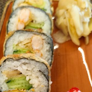 Роллы "Эби темпура "- 10 шт 