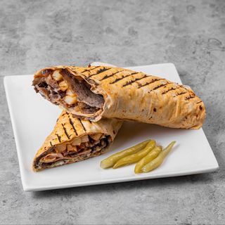 Донер говяжий в лаваше (1,5 порции)