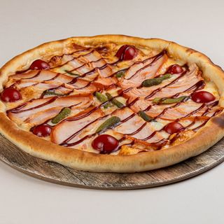 Пицца "Барбекю с курицей"