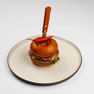 Огненный бургер