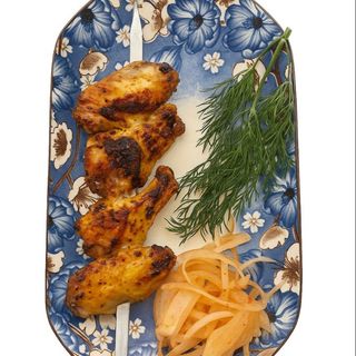 Шашлык из куриных крылышек