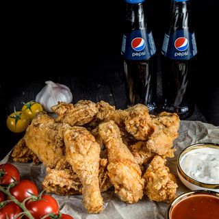 Чикен + фри + Pepsi 