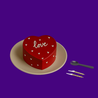 Бенто Love Красный бархат