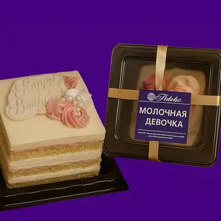 Бенто Молочная девочка