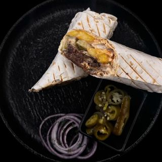 Донер с говядиной и с сыром