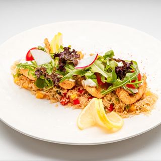 Филе судака с рисом басмати