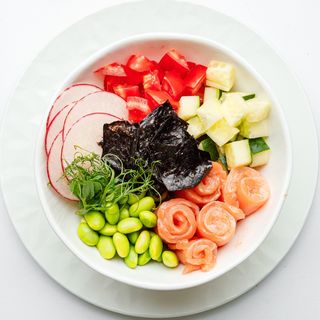 Боул с семгой 