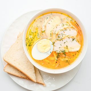 Суп лапша  по-домашнему