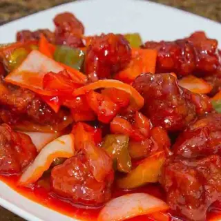 Свинина с овощами (300 г)