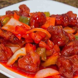 Свинина с овощами (300 г)