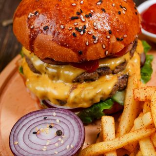 Чизбургер говяжий