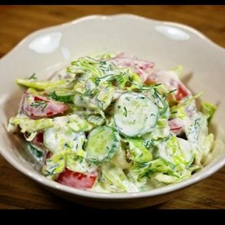 Свежий салат