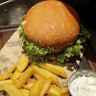 Гамбургер двойной(450г)