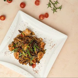 Удон с креветкой