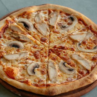 Курица с грибами