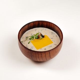 Сырный суп с курицей