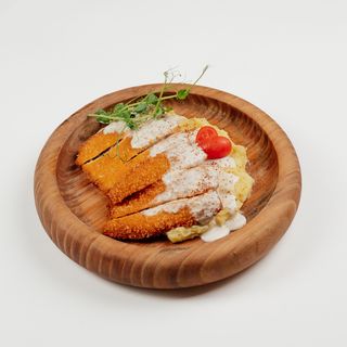 Қытырлақ тауық (Куриный шницель
