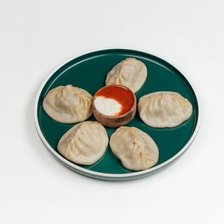 Сиыр еті қосылған манты