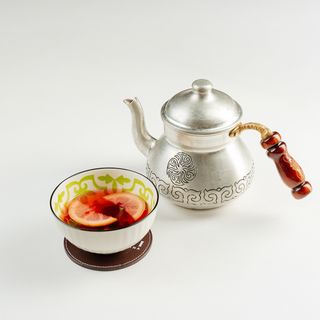 Малина-гранат