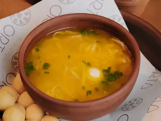 Куриный суп с лапшой