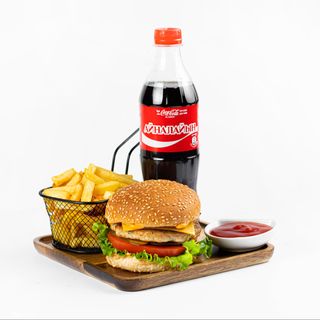 КОМБО КУРИНЫЙ ЧИЗБУРГЕР