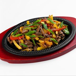 Фри с мясом