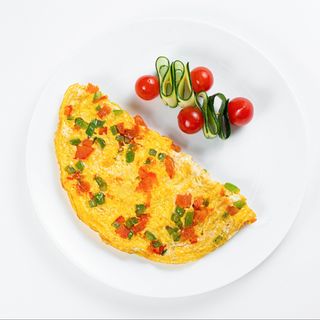 Омлет с овощами