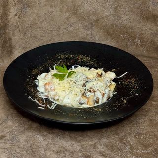 Фетучини с курицей