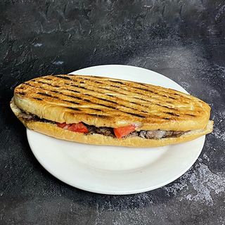 Донер в багете (полтора куриный)