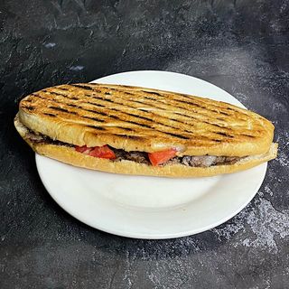 Донер в багете (двойной куриный)