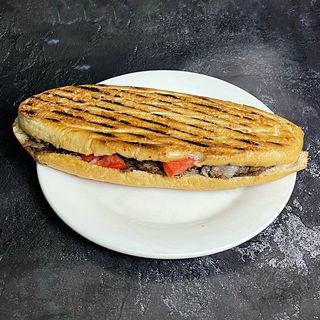 Донер в багете (полтора говяжий)