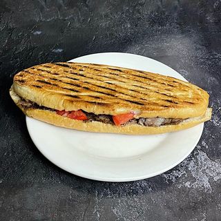 Донер в багете (овощной)