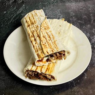 Донер в лаваше (двойной говяжий)