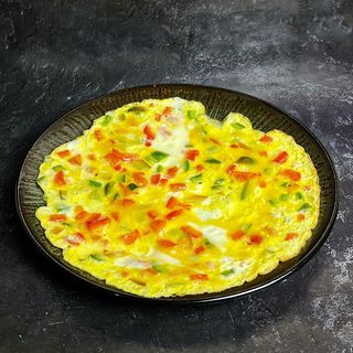 Омлет с овощами