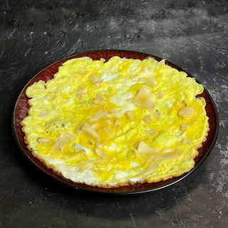 Омлет с грибами