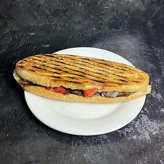 Донер в батоне (полтора овощной)