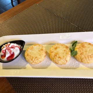 Сырники со сливками