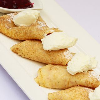 Блинчик со сметаной