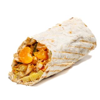 Новогодний с мандаринами