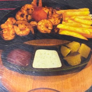 КРЕВЕТКИ ЖАРЕНЫЕ с Чесноком 