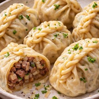 Манты из рубленой говядины (5 шт)