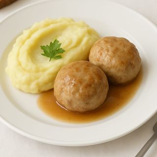 Тефтели с пюре (400 грамм)