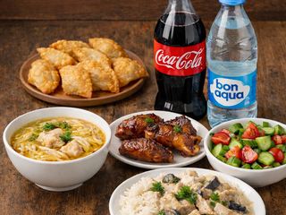 Ифтар меню с супчиком. На 2х.