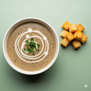 Грибной крем суп