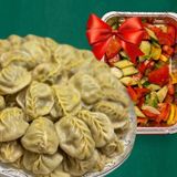 Манты 25 шт+ 0.5 кг салат в подарок