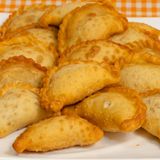 Мини чебуреки жареные