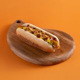 Гриль-дог куриный с сыром