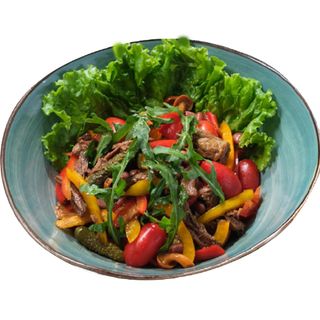 Салат с говядиной