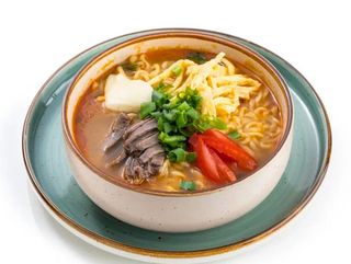 Рамен со сливочным соусом